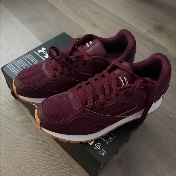 Under Armour Shoes - Under Armour Men's Maroon Athletic Shoes